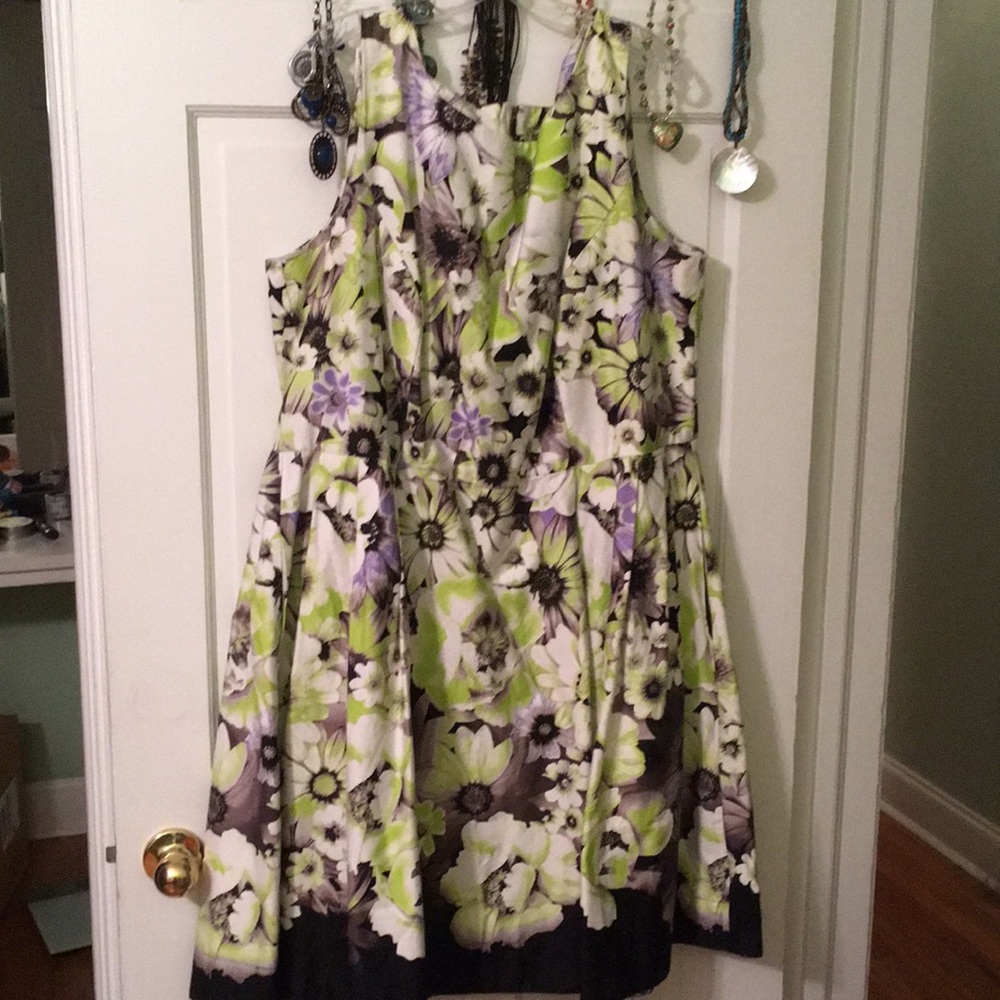 Women’s Plus Sleeveless Spring Dress